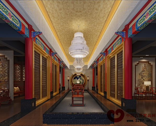 君宇恒業展廳內景一角