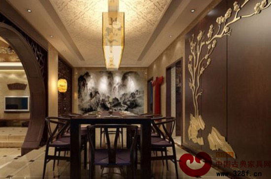 新春團聚,新中式餐廳設(shè)計