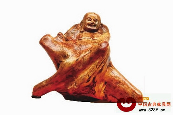 木雕《一團和氣》