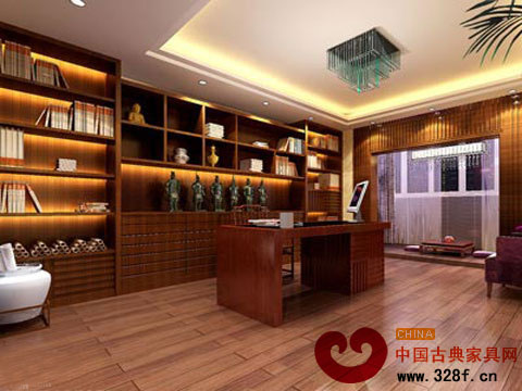 感受古色古香的書房體驗