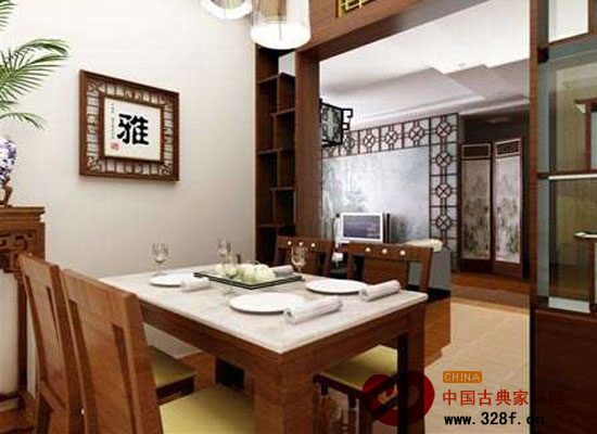 中式餐廳也能小清新