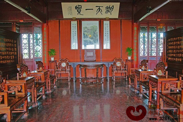 傳統古字畫裝飾現代家居空間