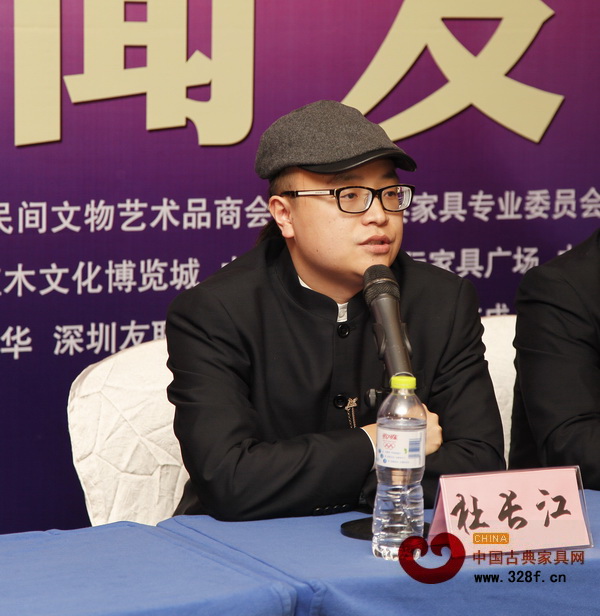卓木王紅木總經理杜長江就木材漲價問題答記者問