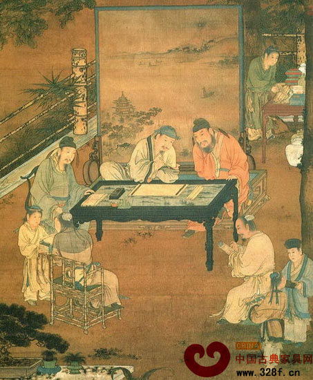 《十八學士圖》