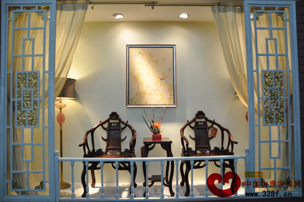 祥利集團(tuán)深圳家具展展館一角