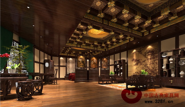 東陽(yáng)市紫檀博物館內(nèi)部