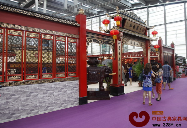 美聯家私位于深圳文博會上的展館外景
