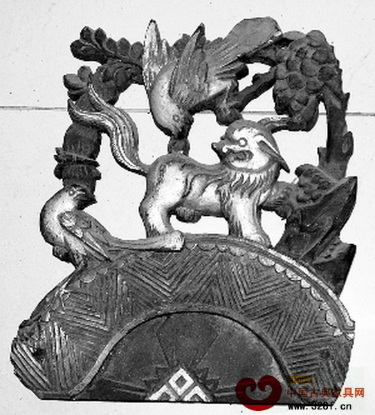 木雕建筑構件