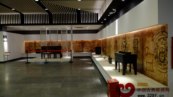 深圳紅木家具博物館內商周家具展示