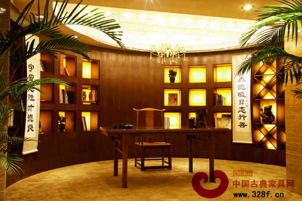 祥和尊貴風格書房(紅古軒供圖)