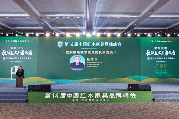 楊志明：加快數智賦能，推動紅木家具的創新