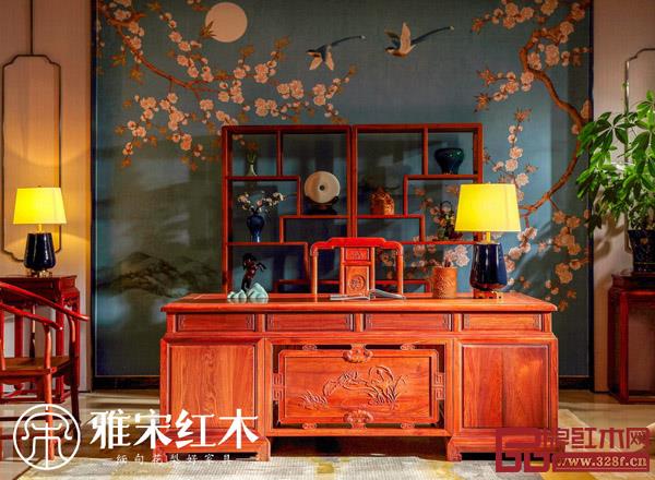 雅宋紅木：明月書臺