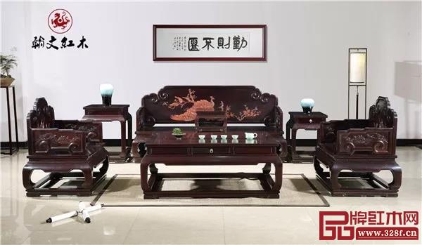 翰文血檀沙發