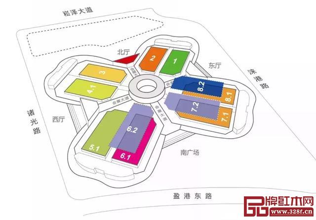 第42屆中國(上海)國際家具博覽會引導圖