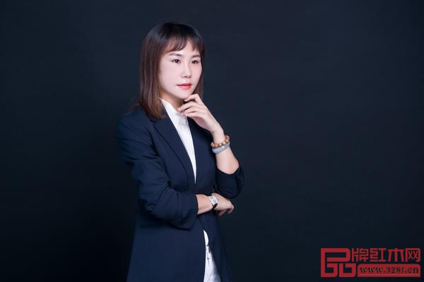  御乾堂紅木總經理馬姣姣