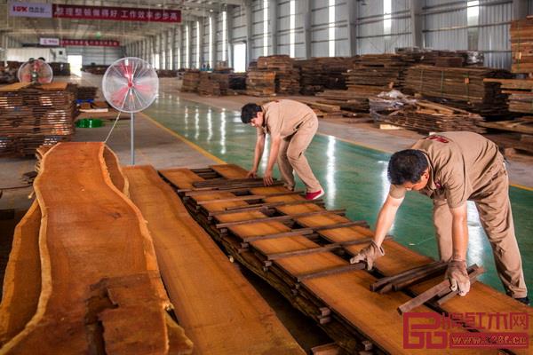 國壽紅木湖北工廠已開始投產 國壽紅木湖北工廠已開始投產