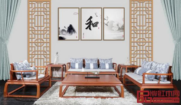 雙洋紅木參展家具