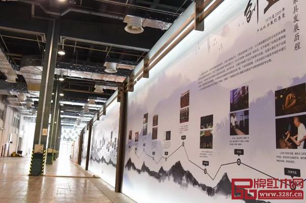中山大涌產區的“時光長廊”歷史文化展示區(圖片來源:大涌發布) 中山大涌產區的“時光長廊”歷史文化展示區(圖片來源:大涌發布)