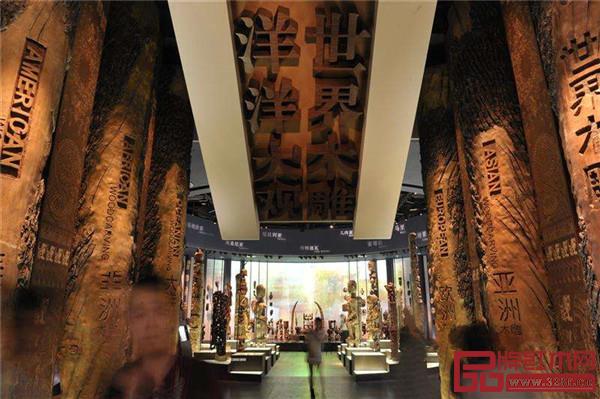中國木雕博物館內景 中國木雕博物館內景