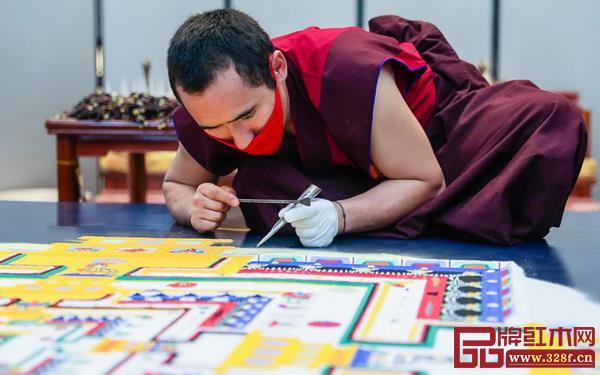 壇城沙畫殊勝制作 壇城沙畫殊勝制作