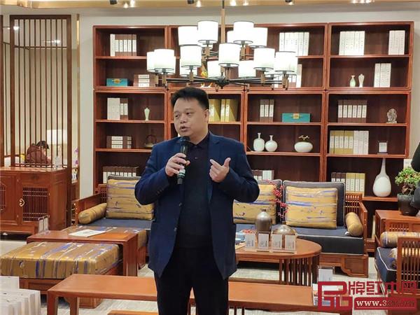 國壽紅木副總經理何偉權致辭