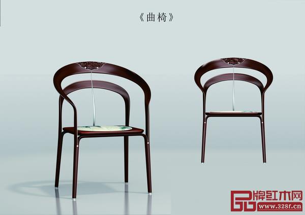覺美設計研發的《曲椅》榮獲第39屆東莞名家具展明日之星金獎