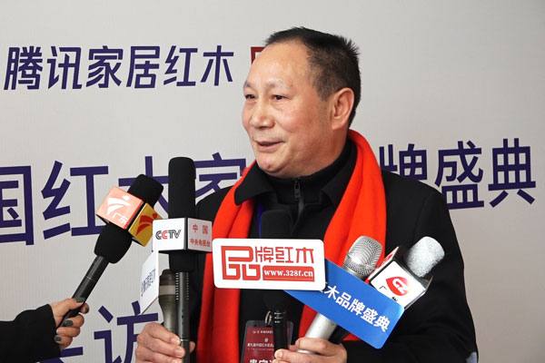 御乾堂董事長馬海軍接受媒體聯訪