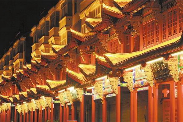 東陽建設南市街道紅木長廊，助推紅木產業集群發展