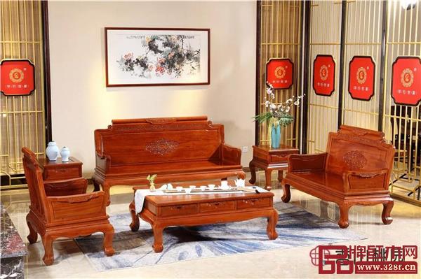 香山桃園——巴花《祥云沙發》