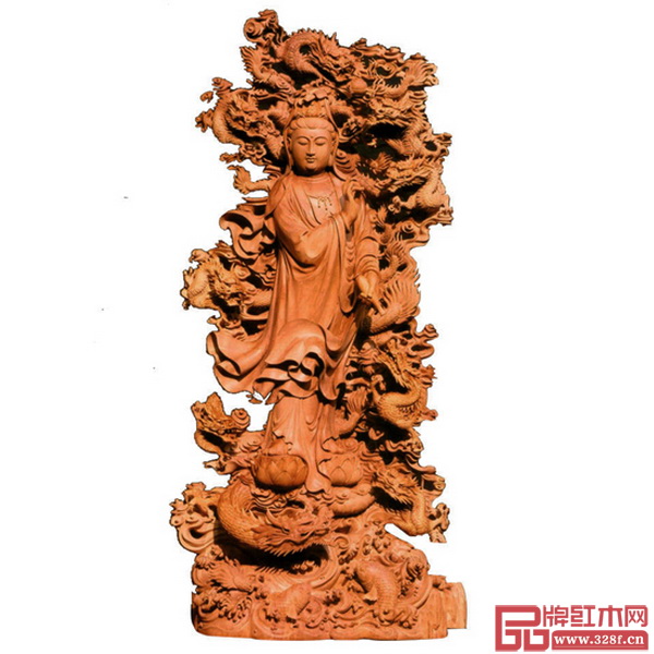 中國工藝美術(shù)大師林慶財木雕作品——《九龍觀音》,該作品曾獲第五屆國家級工藝美術(shù)大師精品展金獎 中國工藝美術(shù)大師林慶財木雕作品——《九龍觀音》,該作品曾獲第五屆國家級工藝美術(shù)大師精品展金獎