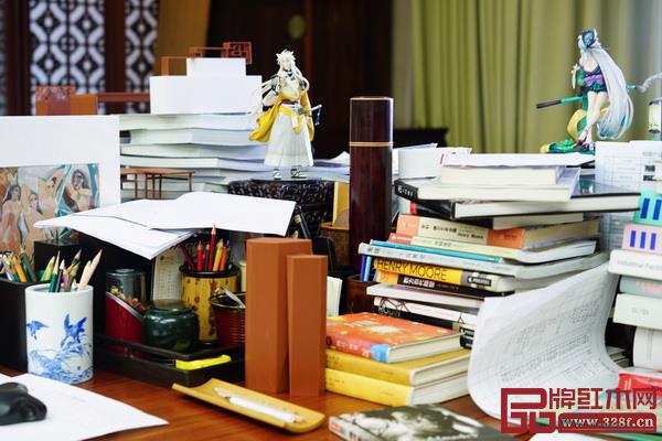  “雷弄山房”書齋  內(nèi)觀局部