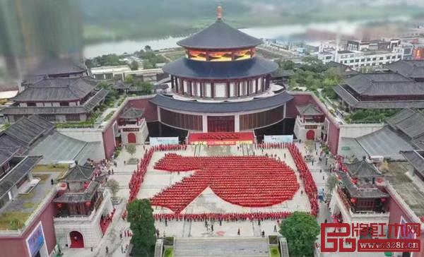  千箏齊奏《我的祖國》大型古箏展演現場