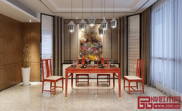 志成紅木《耕梨·景明餐臺》 志成紅木《耕梨·景明餐臺》