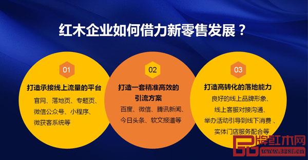 建好工具平臺、精準引流推廣、有效落地執行,紅木企業可借力新零售實現更好的發展 建好工具平臺、精準引流推廣、有效落地執行,紅木企業可借力新零售實現更好的發展