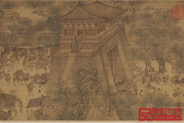 北宋 張擇端《清明上河圖》局部 北宋 張擇端《清明上河圖》局部