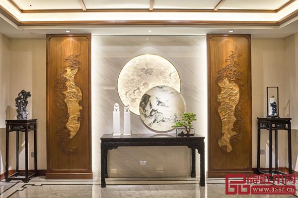 卓木王清風明月玄關空間 卓木王清風明月玄關空間