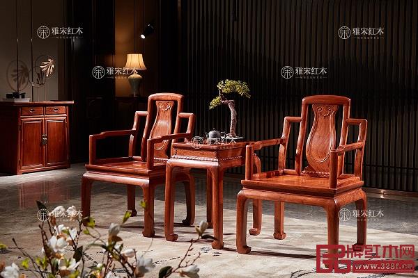 雅宋紅木:悠然休閑椅 雅宋紅木:悠然休閑椅