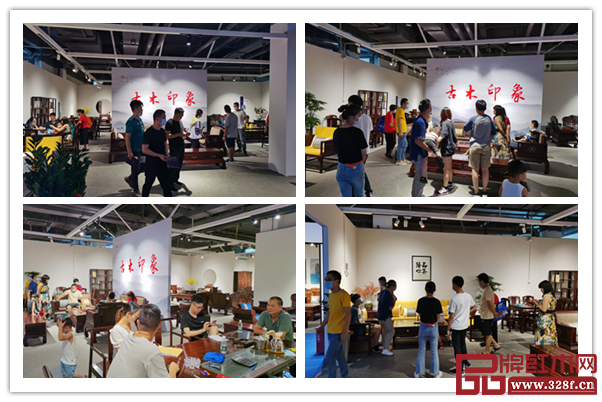 古木印象2020第四屆新中式展館內人流如織,備受關注 古木印象2020第四屆新中式展館內人流如織,備受關注