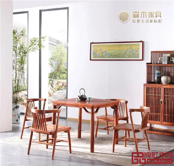 森木家具·八仙桌(尺寸cm:長88寬88高78.5) 森木家具·八仙桌(尺寸cm:長88寬88高78.5)