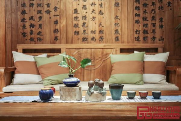 致遠老榆木家具打造充滿禪意和自然氣息的現代生活空間