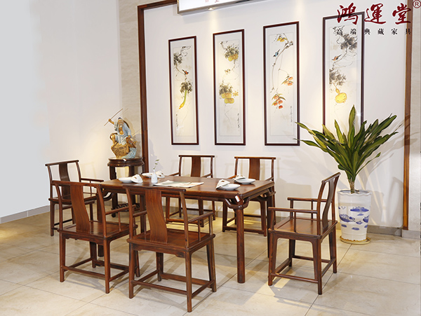中山大紅酸枝家具，就選鴻運(yùn)堂紅木！