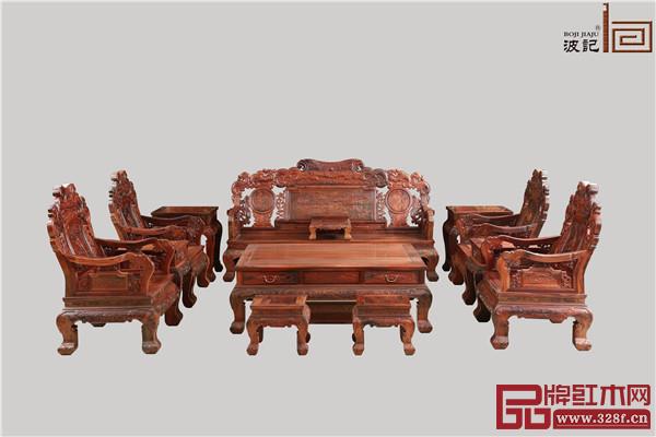 波記家具:元寶沙發11件套 波記家具:元寶沙發11件套