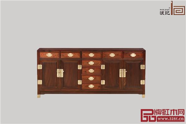 波記家具:加長明式餐邊柜1件套 波記家具:加長明式餐邊柜1件套