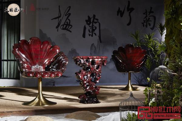 泰和園當代君子菊花椅 泰和園當代君子菊花椅