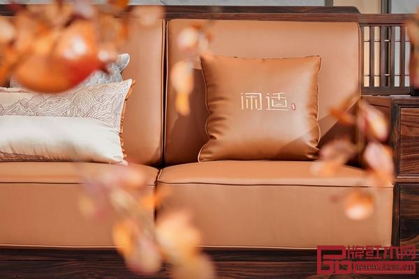 閑適紅木·黑酸枝新中式《有致沙發》細節圖 閑適紅木·黑酸枝新中式《有致沙發》細節圖
