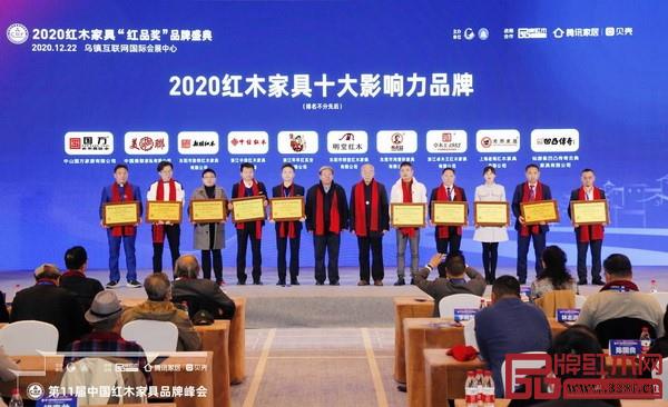 “2020紅木家具十大影響力品牌”獲獎名單(排名不分先后) “2020紅木家具十大影響力品牌”獲獎名單(排名不分先后)