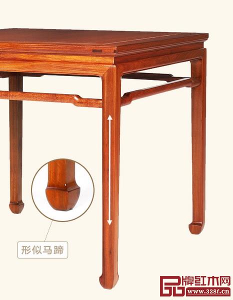 方材腿足端內(nèi)翻馬蹄足 方材腿足端內(nèi)翻馬蹄足