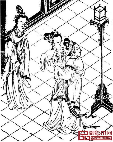 晚明《西游記》木刻插畫中的落地宮燈