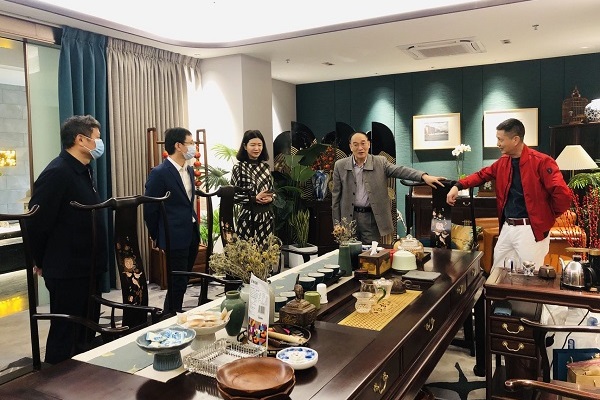 中山市領導帶隊考察紅古軒