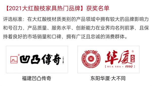 2021紅木家具十大品牌排行榜，一張表了解大牌紅木家具